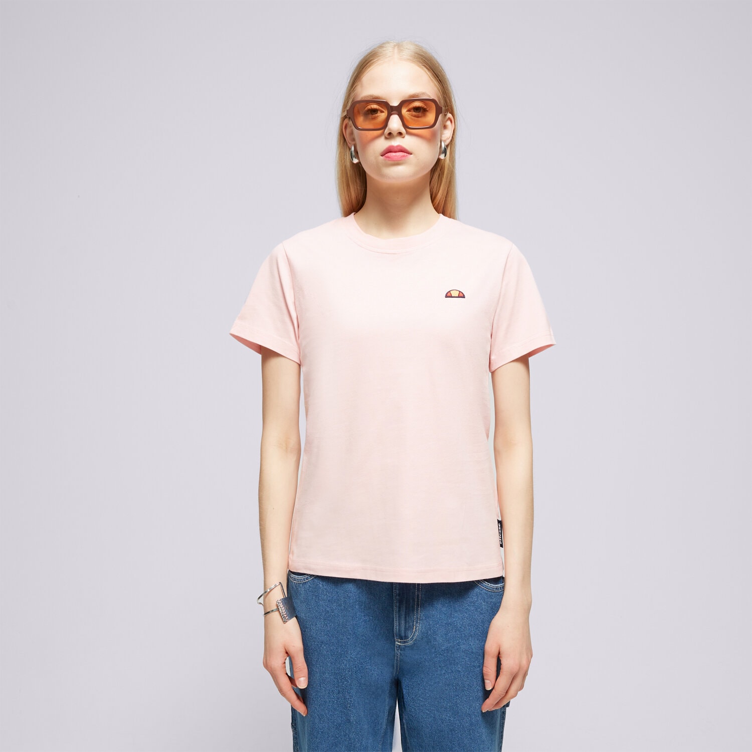 Koszulka, t-shirt damski ELLESSE T-SHIRT MELINDA LIGHT PINK SMG19604808 RÓŻOWY
