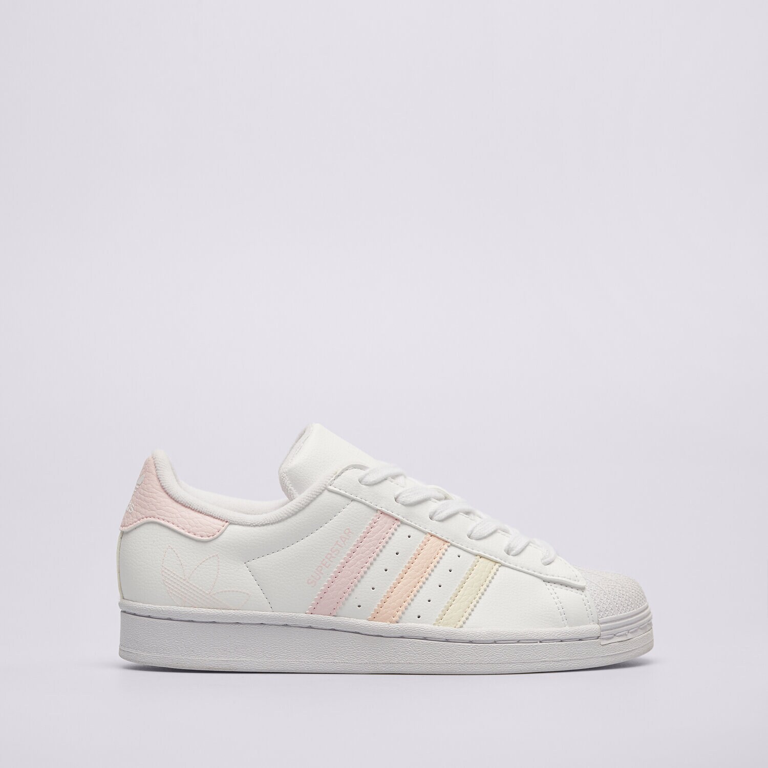 Buty sneakersy dla dzieci ADIDAS SUPERSTAR J IF3570 BIAŁY