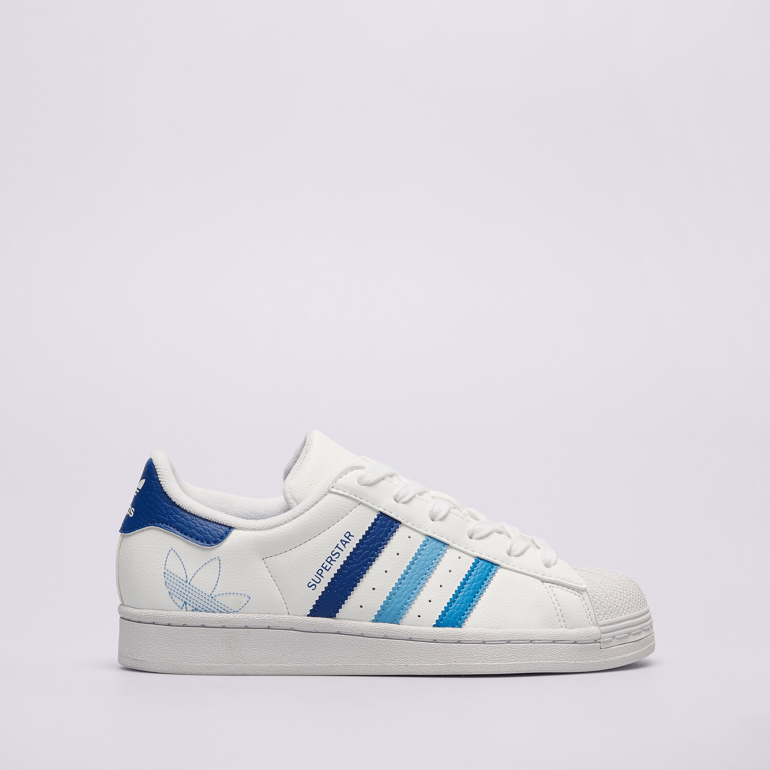 Buty sneakersy dla dzieci ADIDAS SUPERSTAR J IF3571 BIAŁY