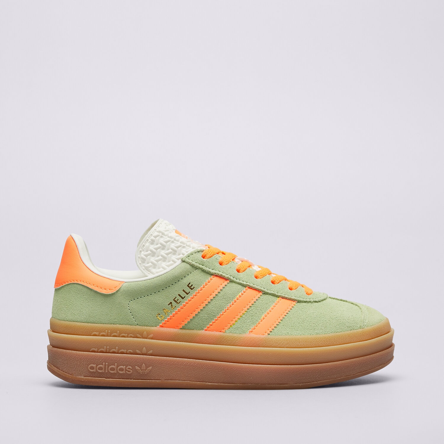 Buty sneakersy damskie ADIDAS GAZELLE BOLD W IH7495 ZIELONY