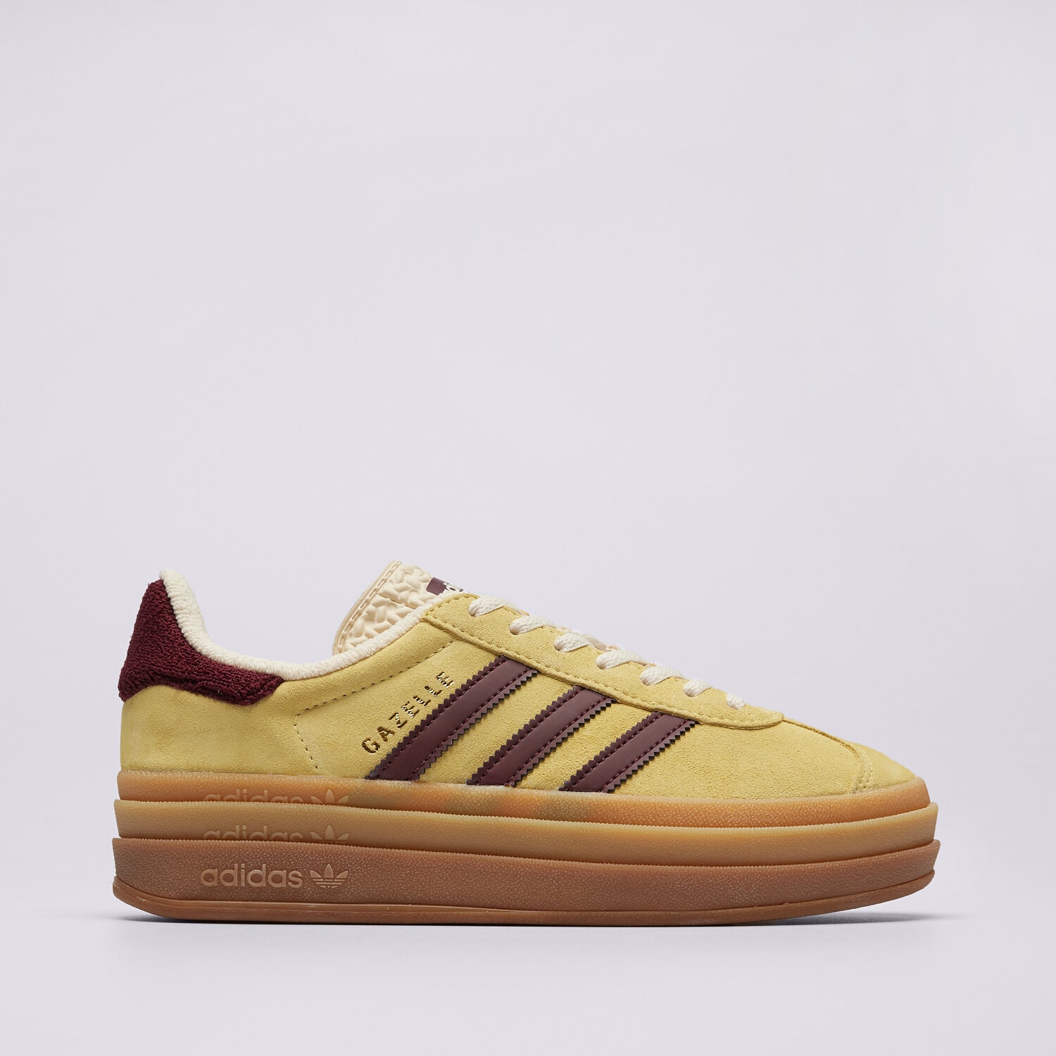 Buty sneakersy damskie ADIDAS GAZELLE BOLD W IF5937 ŻÓŁTY