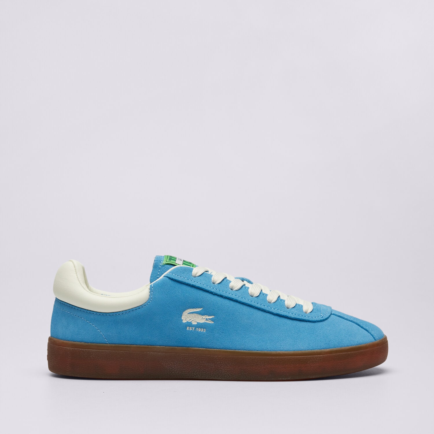 Buty sneakersy męskie LACOSTE BASESHOT 747SMA0041ACL NIEBIESKI