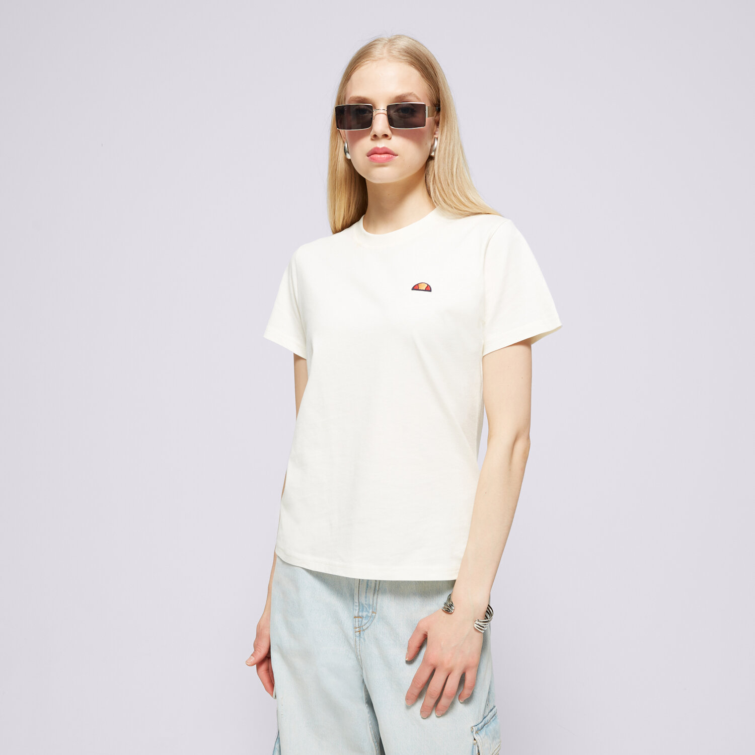 Koszulka, t-shirt damski ELLESSE T-SHIRT MELINDA OFF WHITE SMG19604904 BEŻOWY