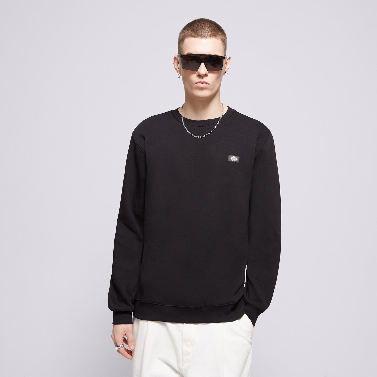 Bluza męska DICKIES BLUZA OAKPORT SWEATSHIRT DK0A4XCEBLK1 CZARNY
