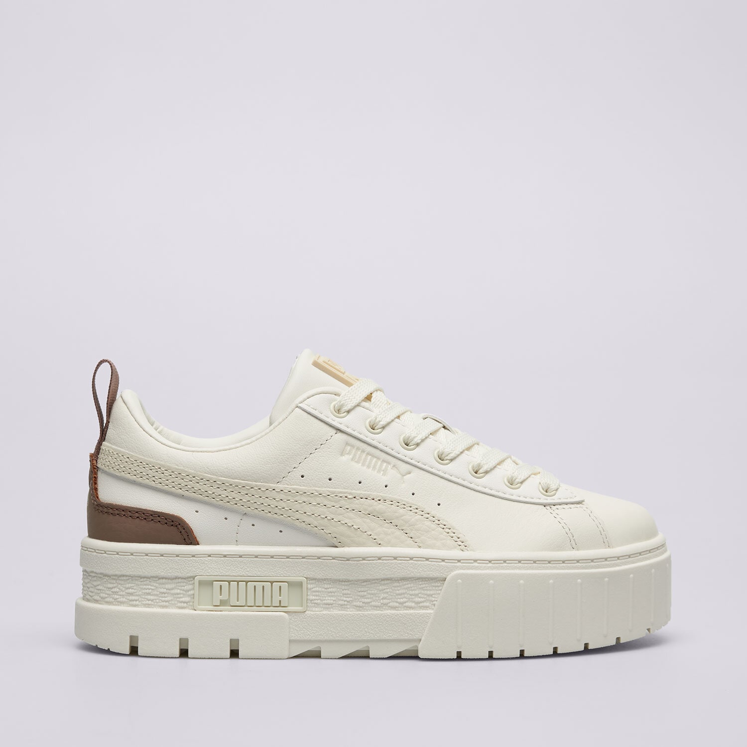 Buty sneakersy damskie PUMA MAYZE CLASSIC WNS 38420911 BEŻOWY