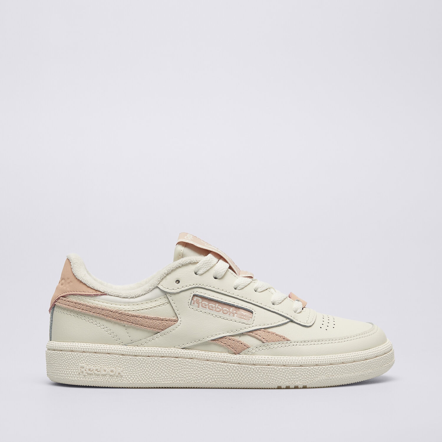 Buty sneakersy damskie REEBOK CLUB C REVENGE 100074921 KREMOWY
