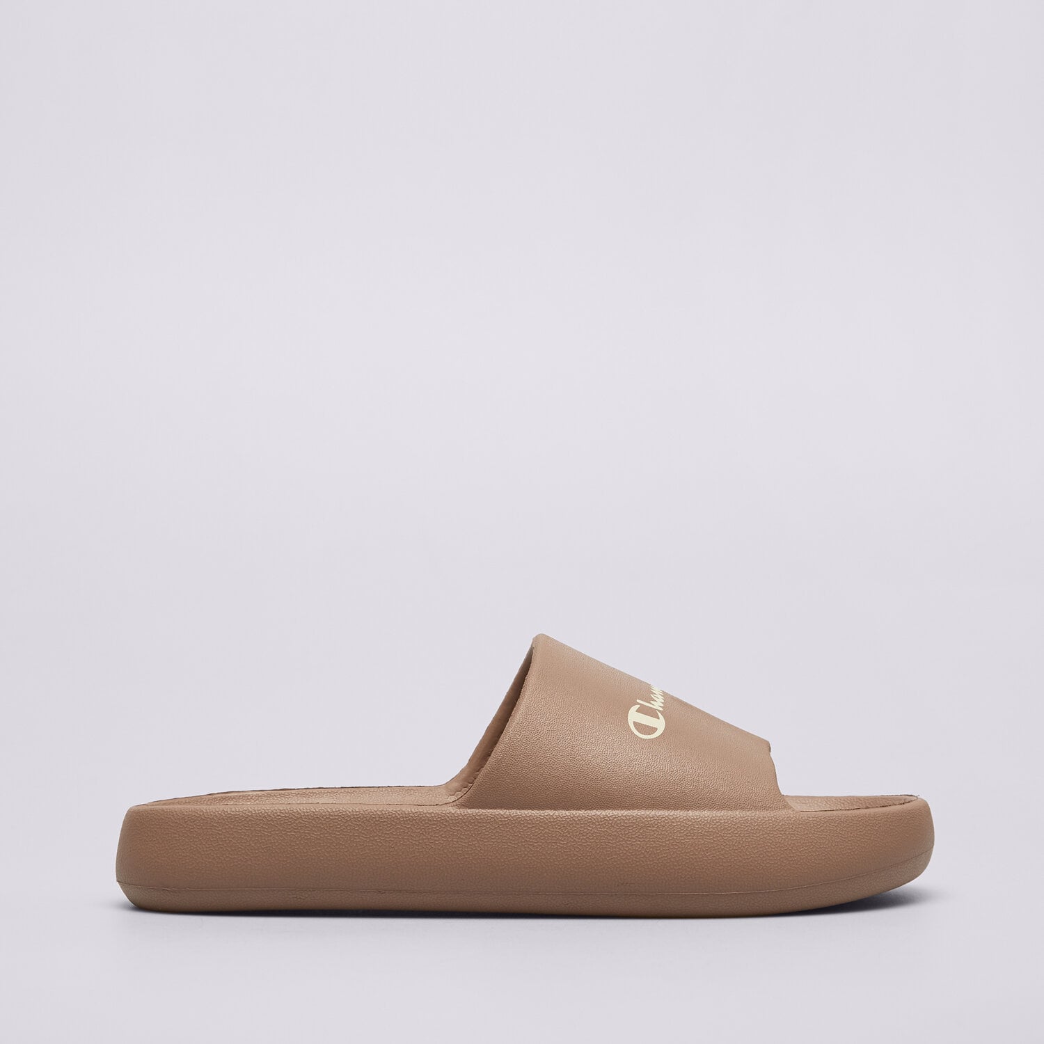 Klapki damskie CHAMPION SOFT SLIPPER S11689MS032 BRĄZOWY