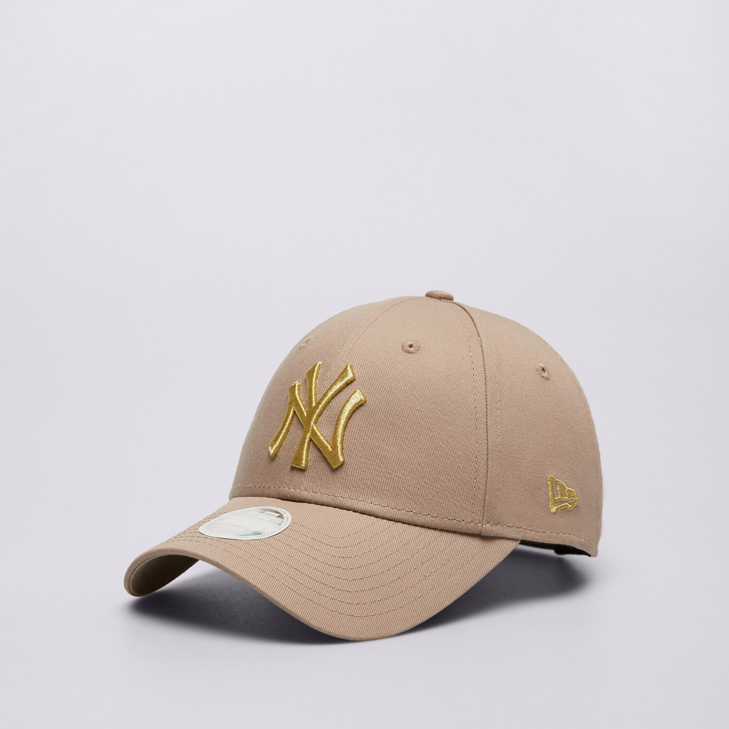 Czapka z daszkiem damska NEW ERA CZAPKA WMNS MET LOGO 940 NYY NEW YORK YANKEES 60503624 BRĄZOWY