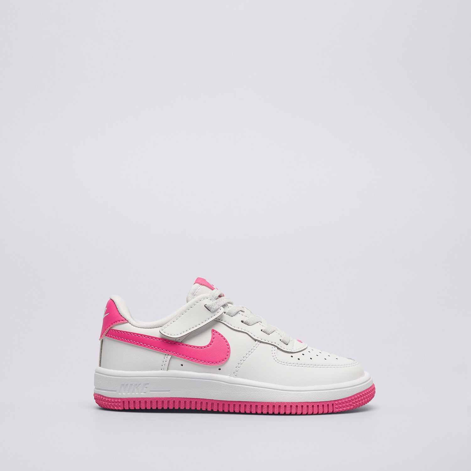 Buty sneakersy dla dzieci NIKE FORCE 1 LOW EASYON FN0237-102 BIAŁY