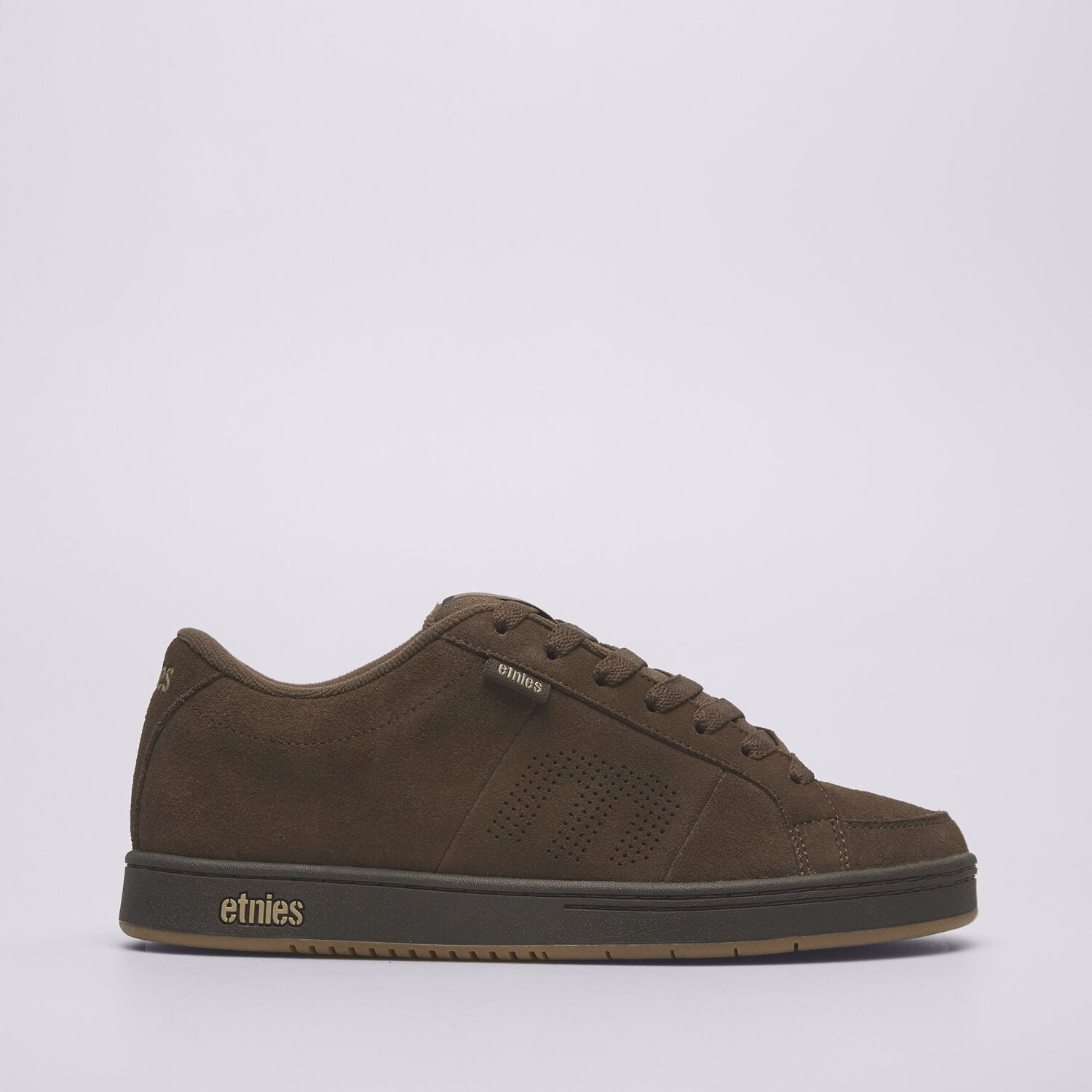 Buty sneakersy męskie ETNIES KINGPIN 4101000091204 BRĄZOWY