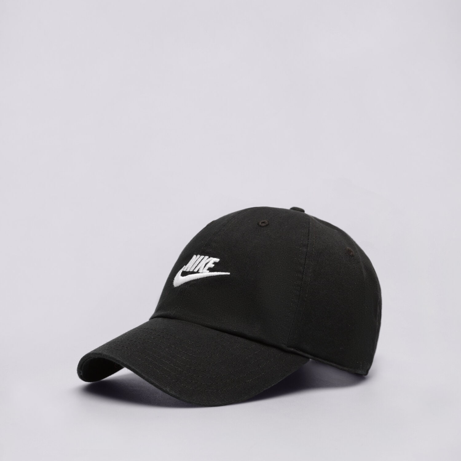 Czapka z daszkiem dla dzieci NIKE CZAPKA U NK CLUB U CB FUT WSH L FB5368-011 CZARNY