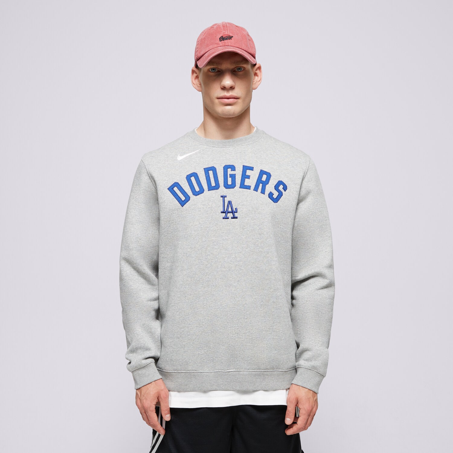 Bluza męska NIKE BLUZA MLB ANGELES DODGERS LOS NKPU-010P-LD-N9P SZARY