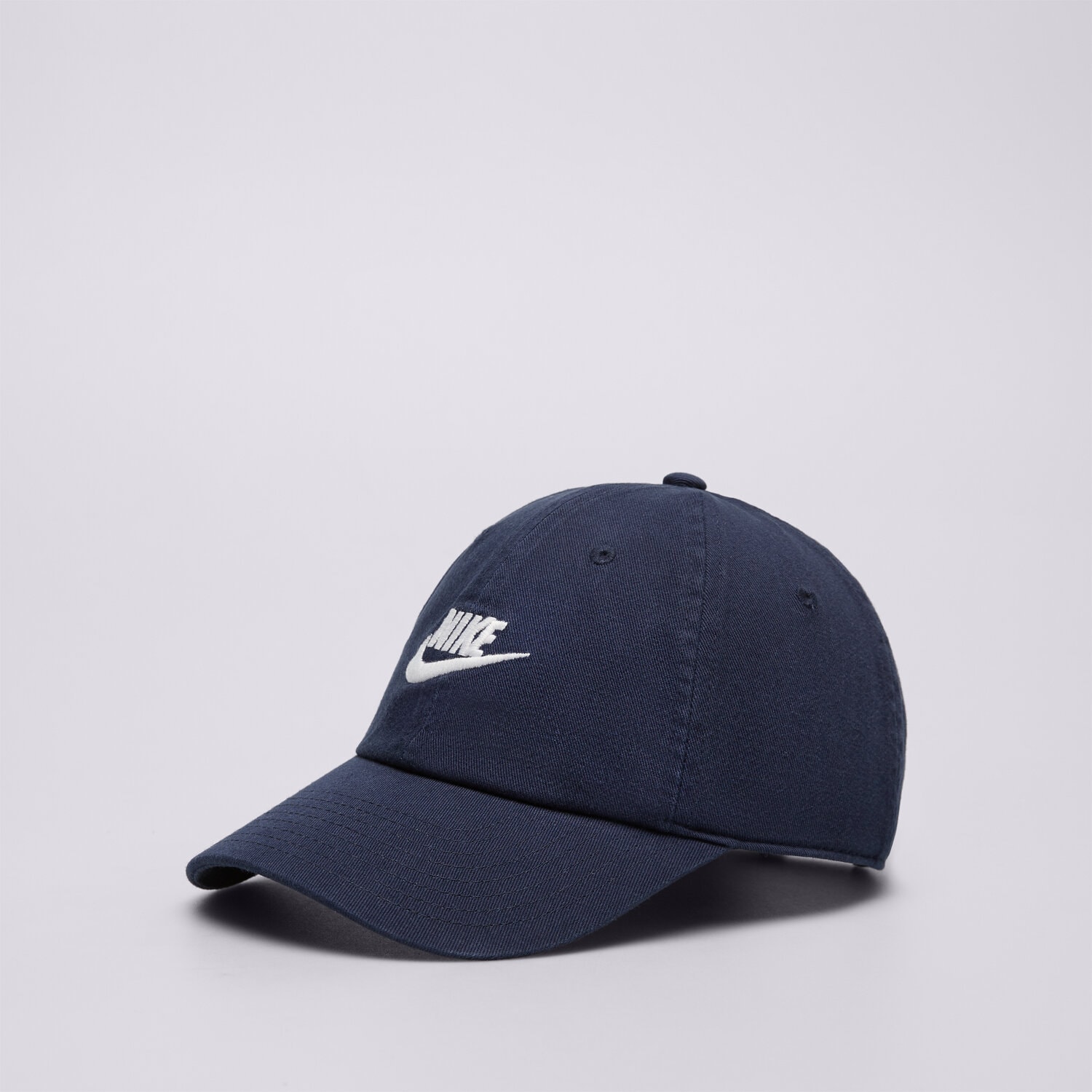Czapka z daszkiem dla dzieci NIKE CZAPKA U NK CLUB CAP U CB FUT WSH L FB5368-410 GRANATOWY
