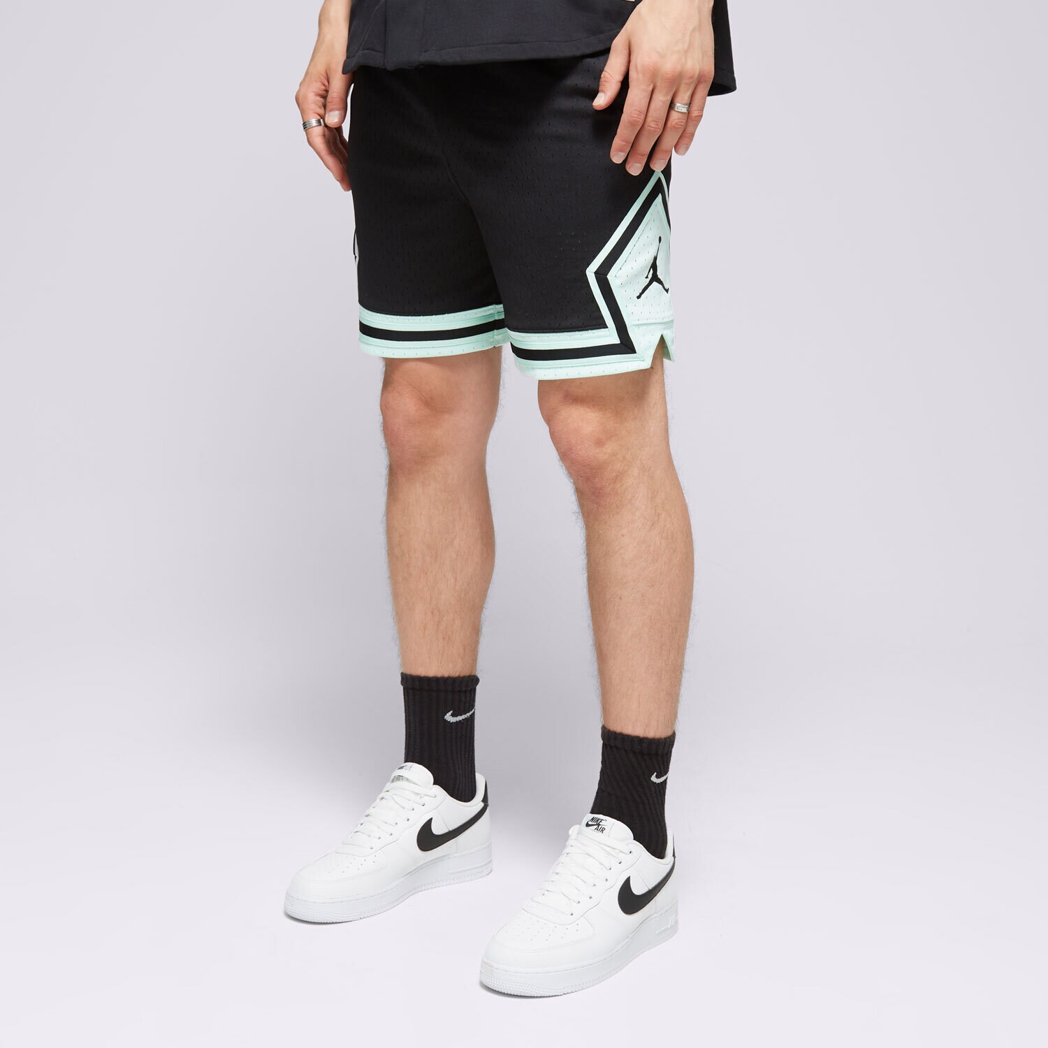 Krótkie spodenki, szorty męskie JORDAN SZORTY JORDAN DRI-FIT SPORT DX1487-015 CZARNY