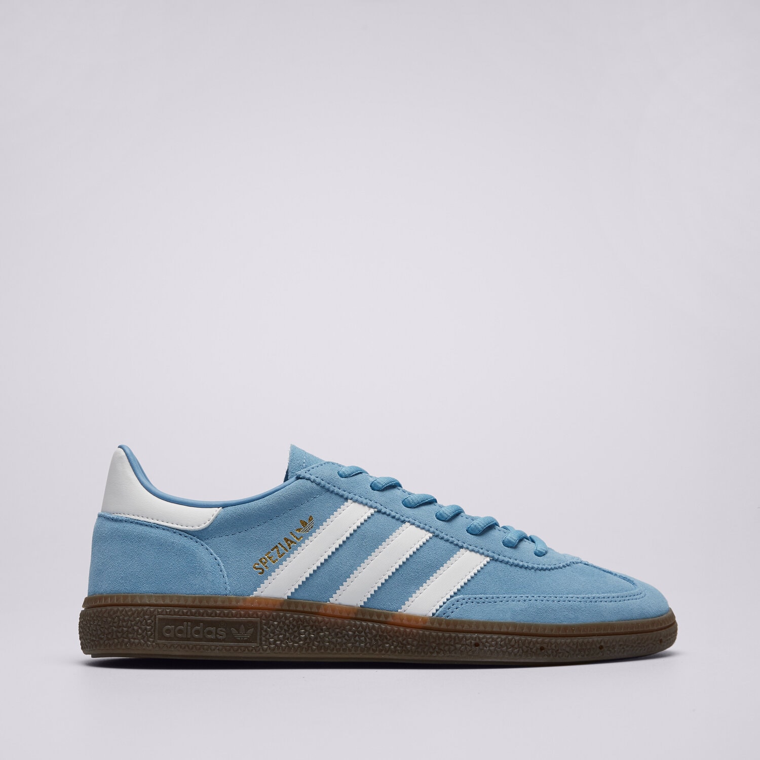 Buty sneakersy męskie ADIDAS HANDBALL SPEZIAL BD7632 NIEBIESKI