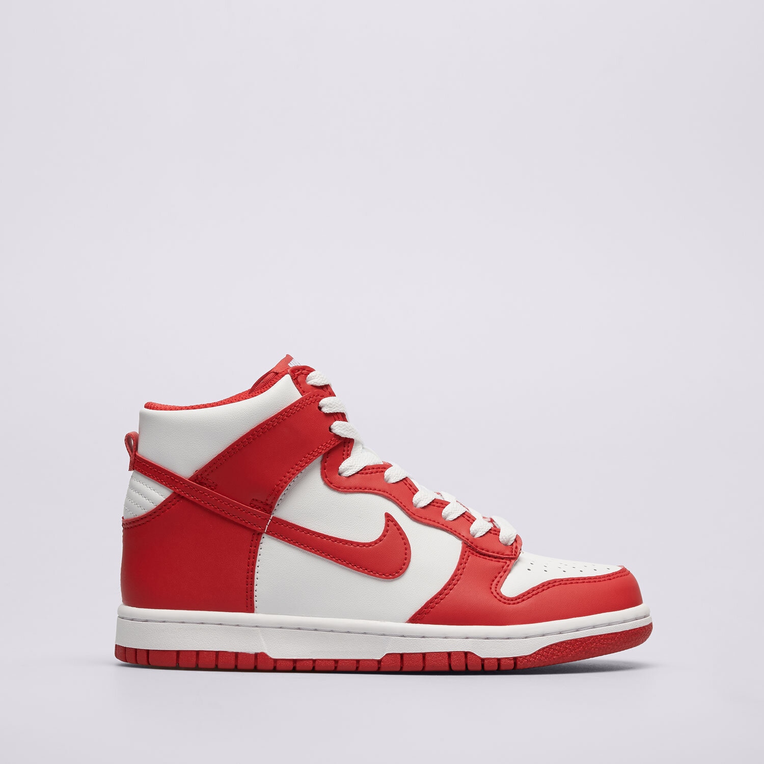 Buty sneakersy dla dzieci NIKE DUNK HIGH DB2179-115 BIAŁY