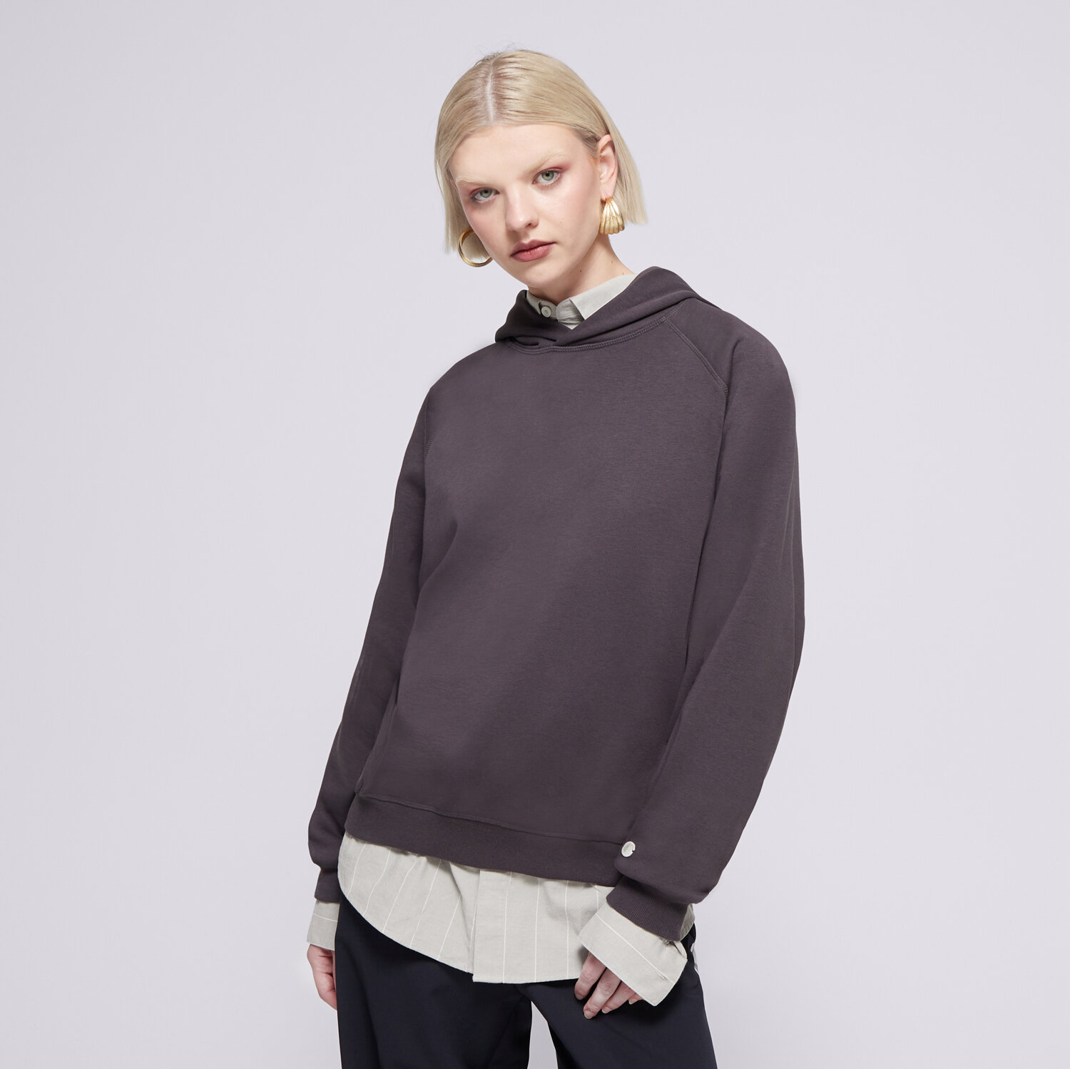 Bluza damska CHAMPION BLUZA Z KAPTUREM-ECO FUTURE E10001ES503 CZARNY