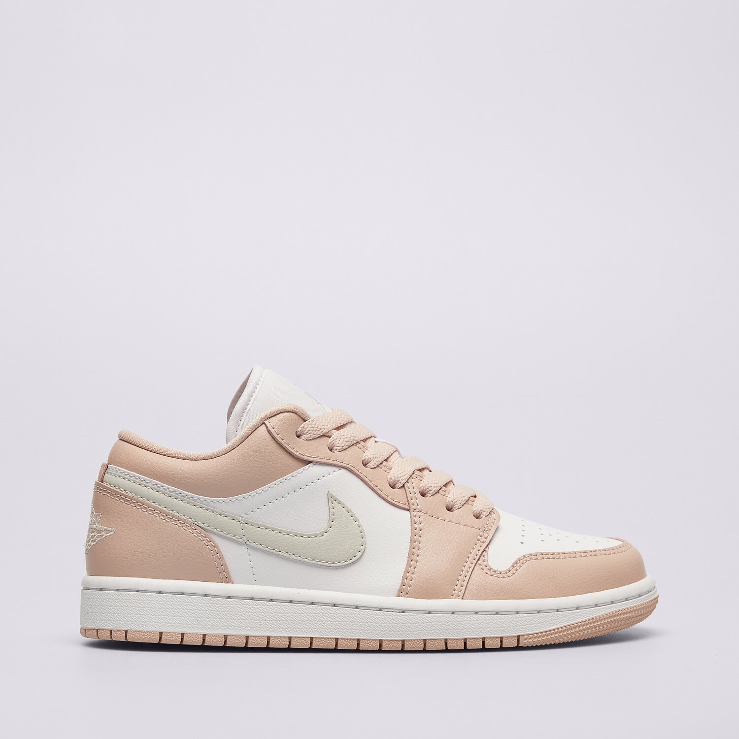 Buty sneakersy damskie AIR JORDAN 1 LOW DC0774-120 RÓŻOWY