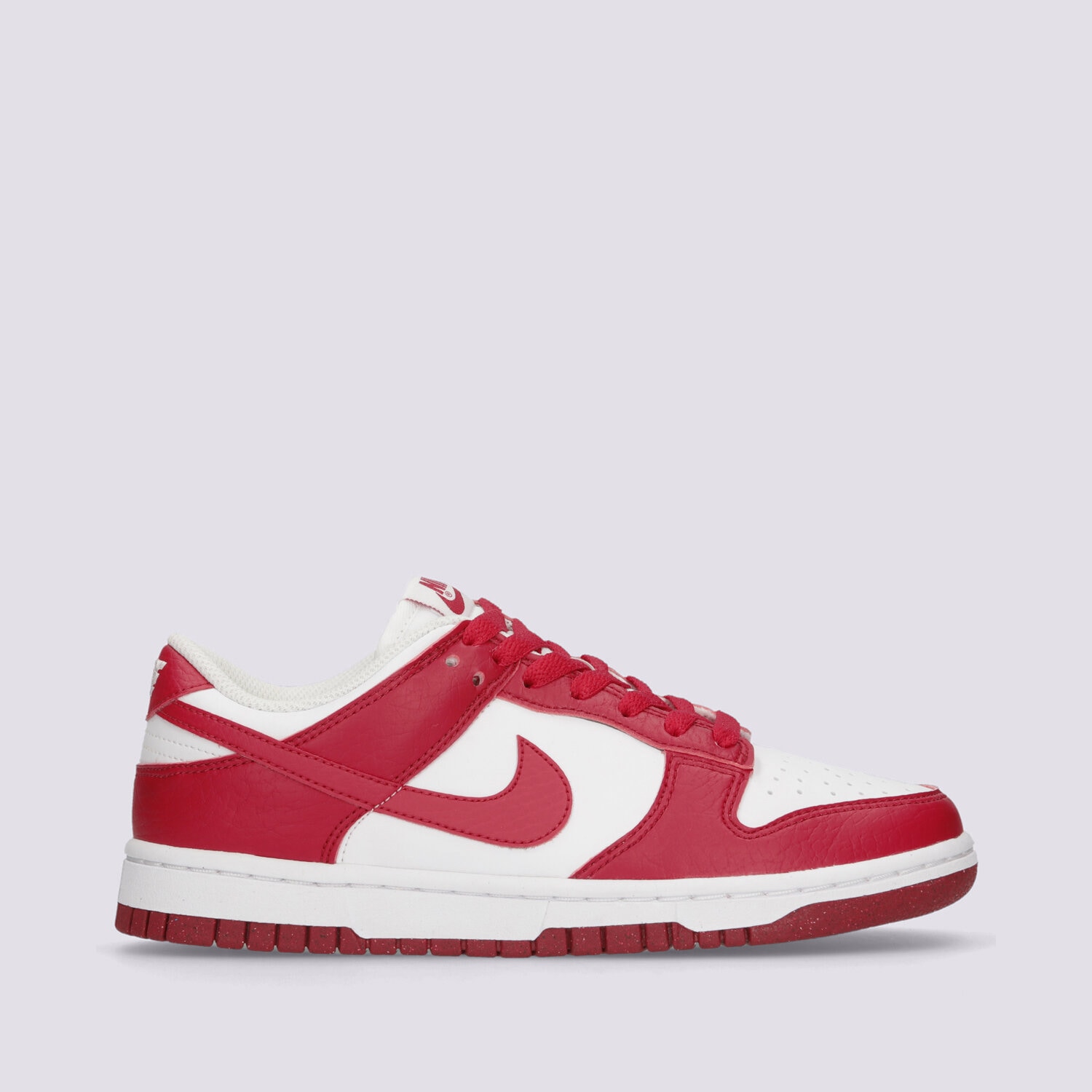 Buty sneakersy damskie NIKE DUNK LOW  DN1431-101 CZERWONY