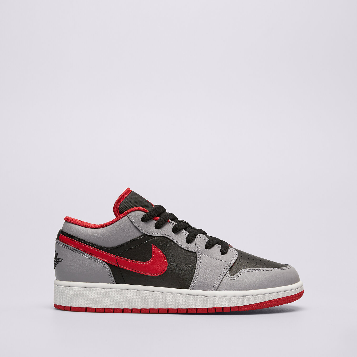 Buty sneakersy dla dzieci AIR JORDAN 1 LOW  553560-060 SZARY