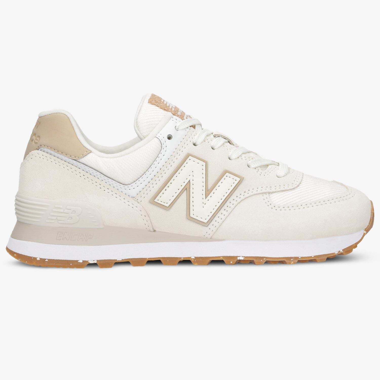 Buty sneakersy damskie NEW BALANCE 574  WL574SL2 BEŻOWY