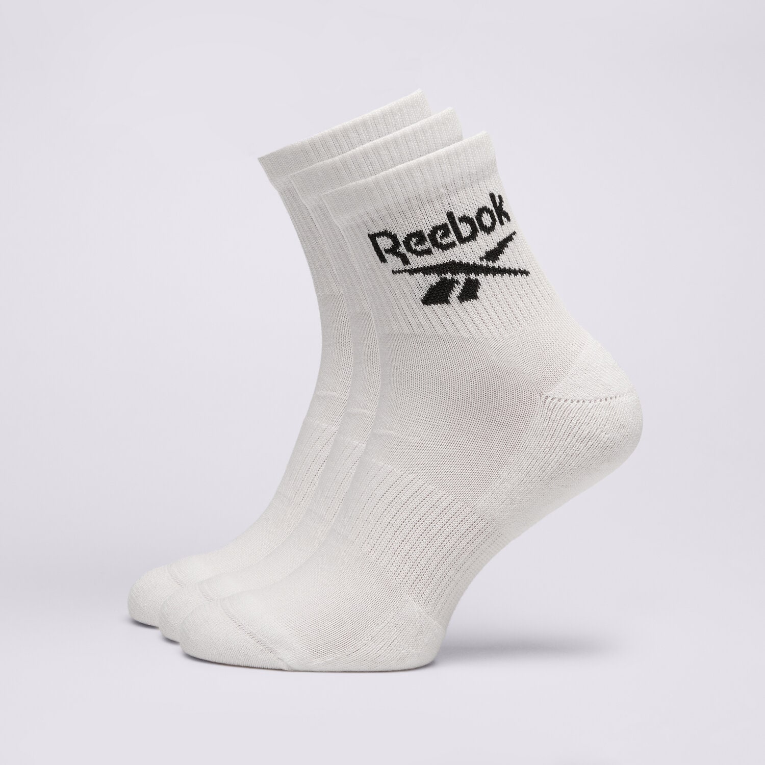 Skarpetki sportowe damskie REEBOK SKARPETY 3 PACK SOCKS QUARTER RBKANTF23057-R0427-1 BIAŁY