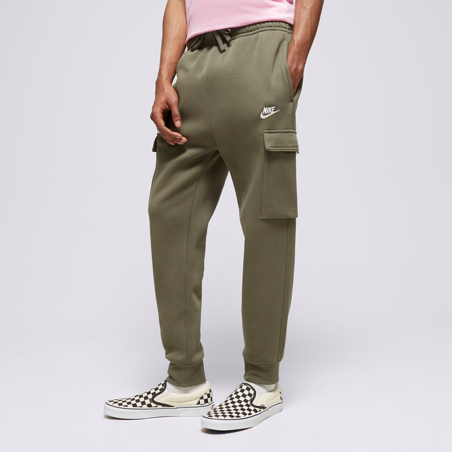 Spodnie sportowe męskie NIKE SPODNIE M NSW CLUB PANT CARGO BB cd3129-380 CZARNY