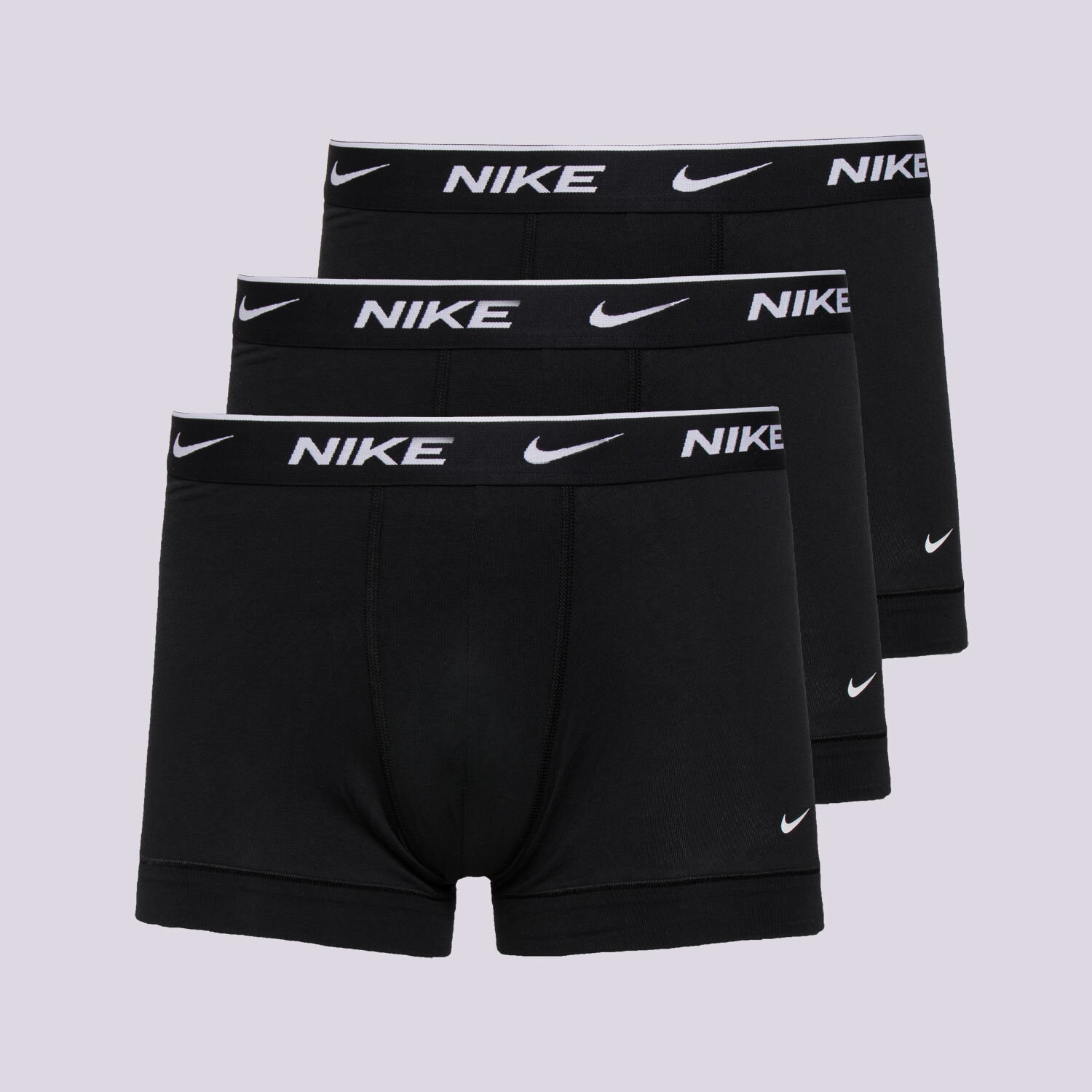 NIKE 3 PACK TRUNKS  0000KE1008UB1 CZARNY