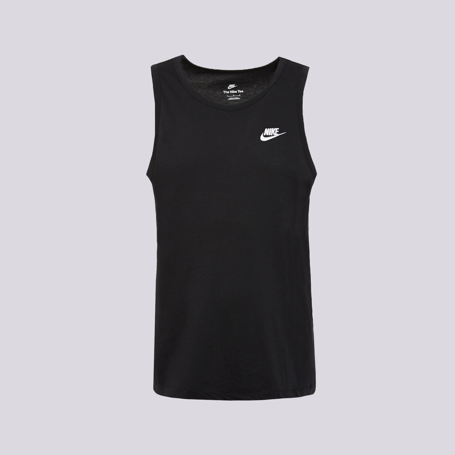 Koszulka, t-shirt sportowy męski NIKE TANK NIKE SPORTSWEAR TEE BQ1260-010 CZARNY