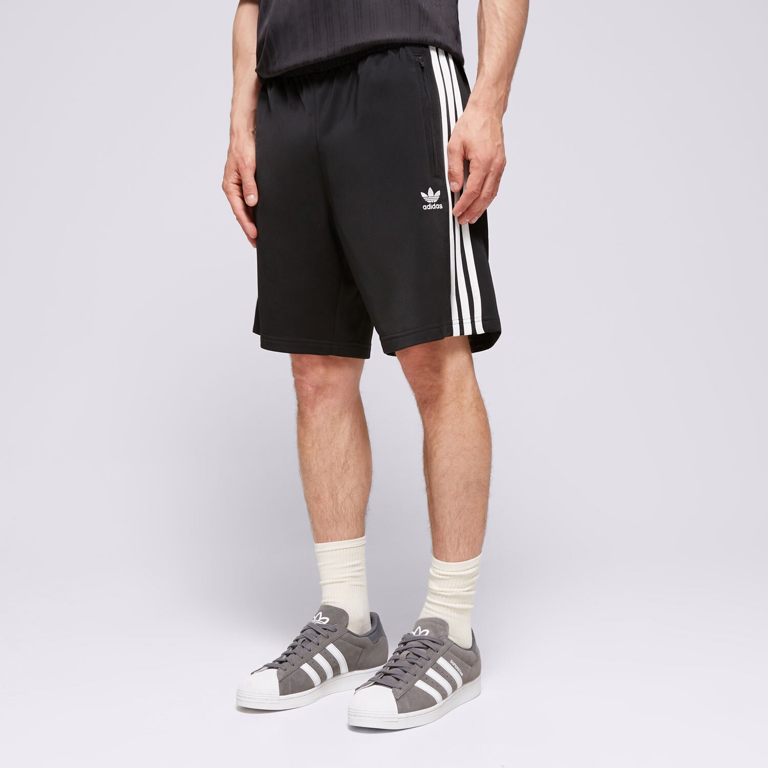 Krótkie spodenki, szorty męskie ADIDAS SZORTY FBIRD SHORT IU2368 CZARNY