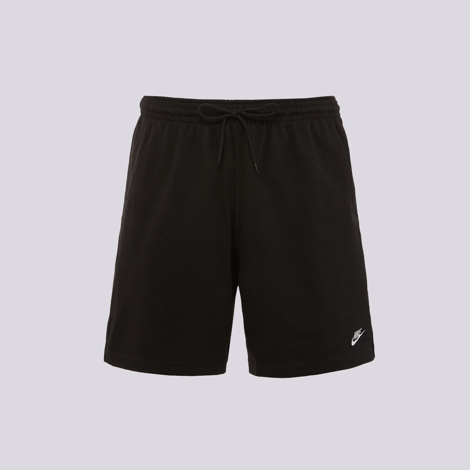 Krótkie spodenki, szorty męskie NIKE SZORTY M NK CLUB KNIT SHORT FQ4359-010 CZARNY