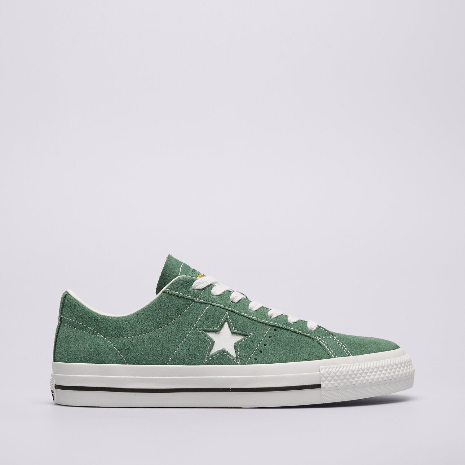 Buty sneakersy męskie CONVERSE CONS ONE STAR PRO SUEDE A07618C ZIELONY
