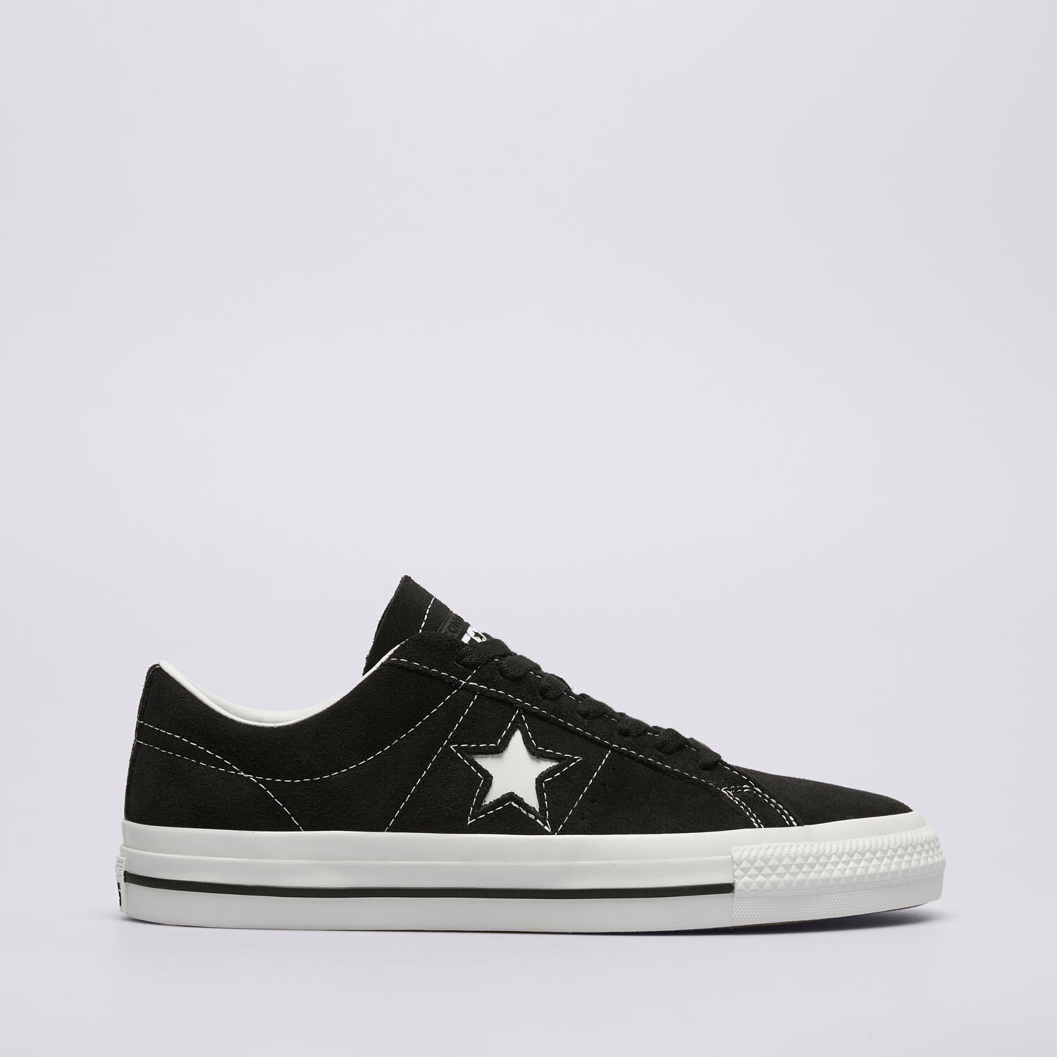 Buty sneakersy męskie CONVERSE CONS ONE STAR PRO SUEDE 171327C CZARNY