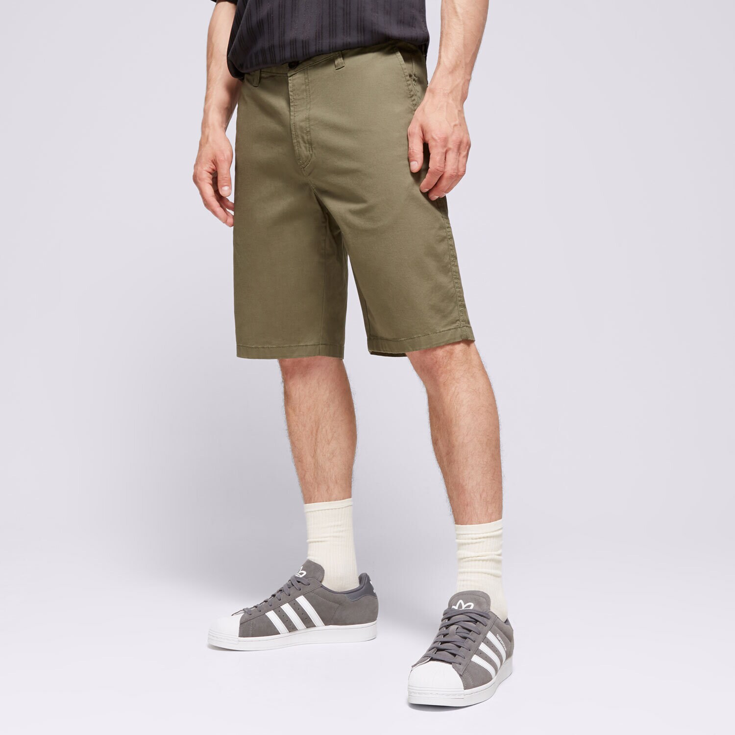 Krótkie spodenki, szorty męskie ELEMENT SZORTY HOWLAND CLASSIC ELYWS00104-GQM0 KHAKI
