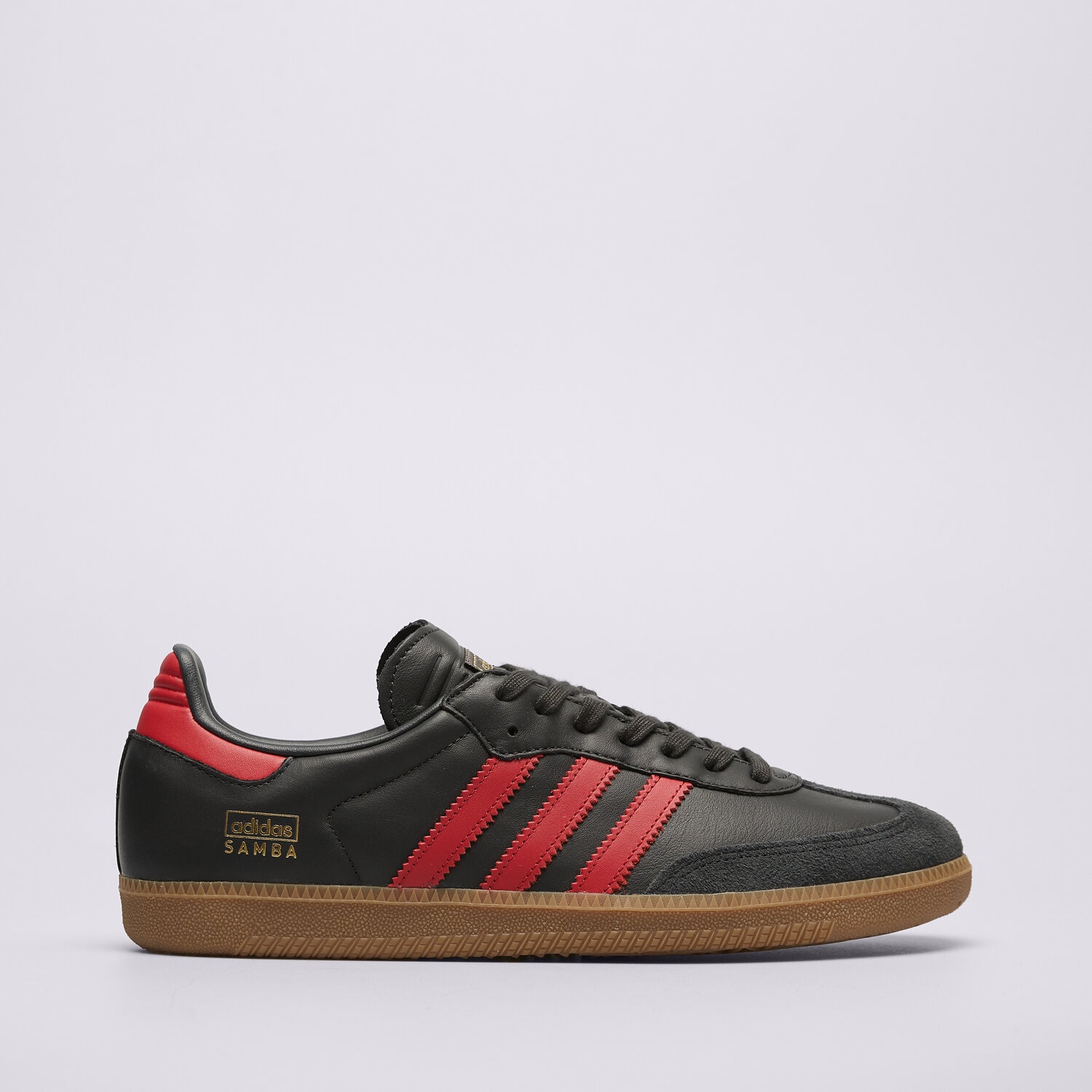 Buty sneakersy męskie ADIDAS SAMBA OG IG6173 CZARNY