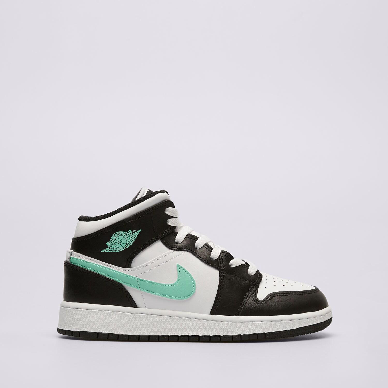 Buty sneakersy dla dzieci AIR JORDAN 1 MID DQ8423-103 BIAŁY