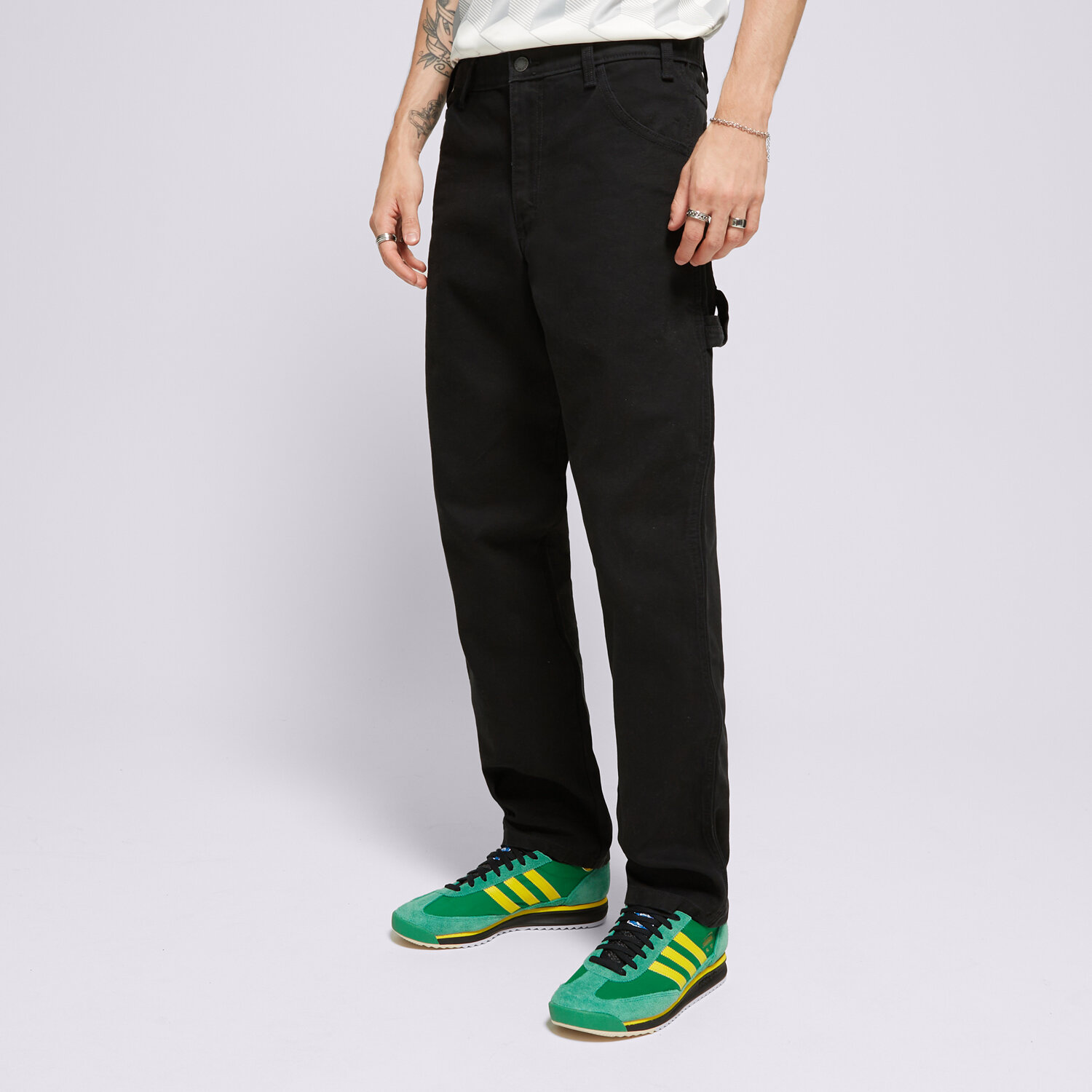 Spodnie sportowe męskie DICKIES SPODNIE DUCK CARPENTER PANT DK0A4XIFC401 CZARNY