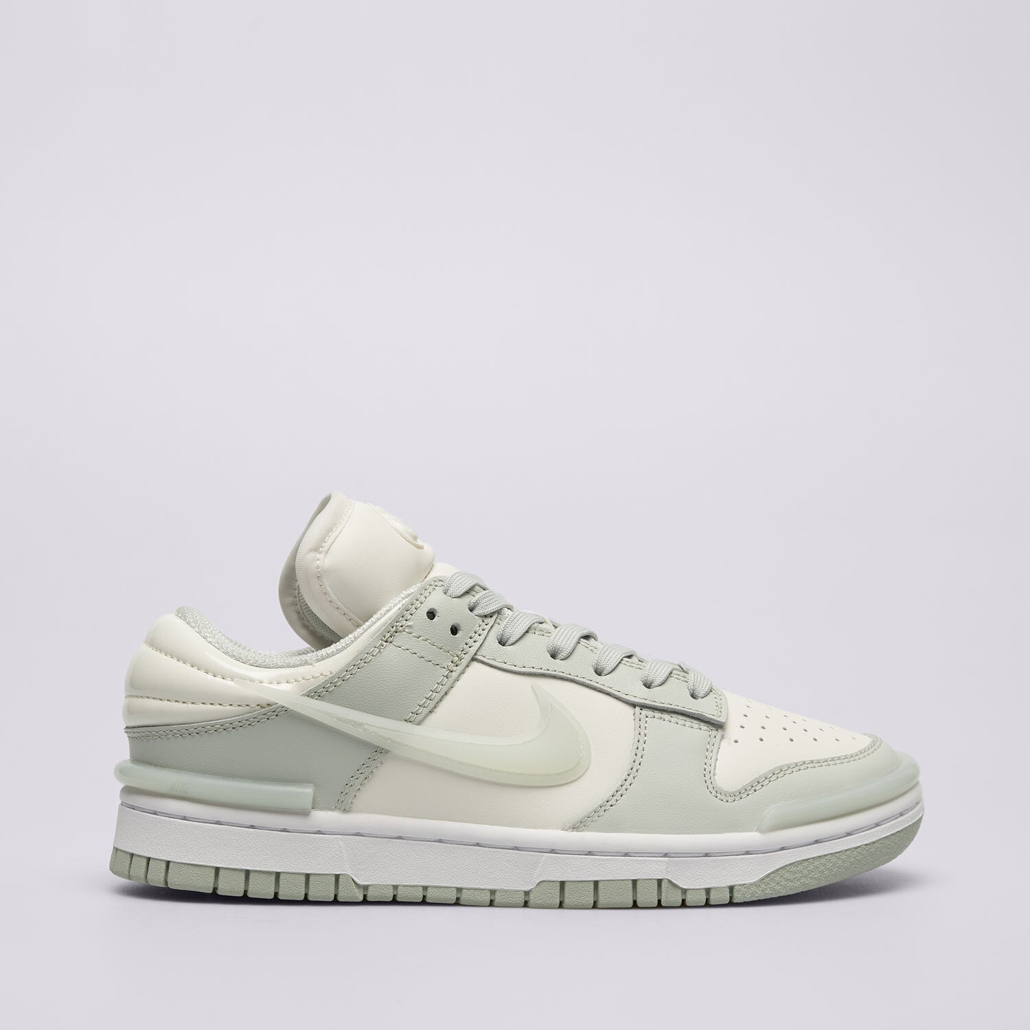 Buty sneakersy damskie NIKE DUNK LOW TWIST  DZ2794-004 BEŻOWY