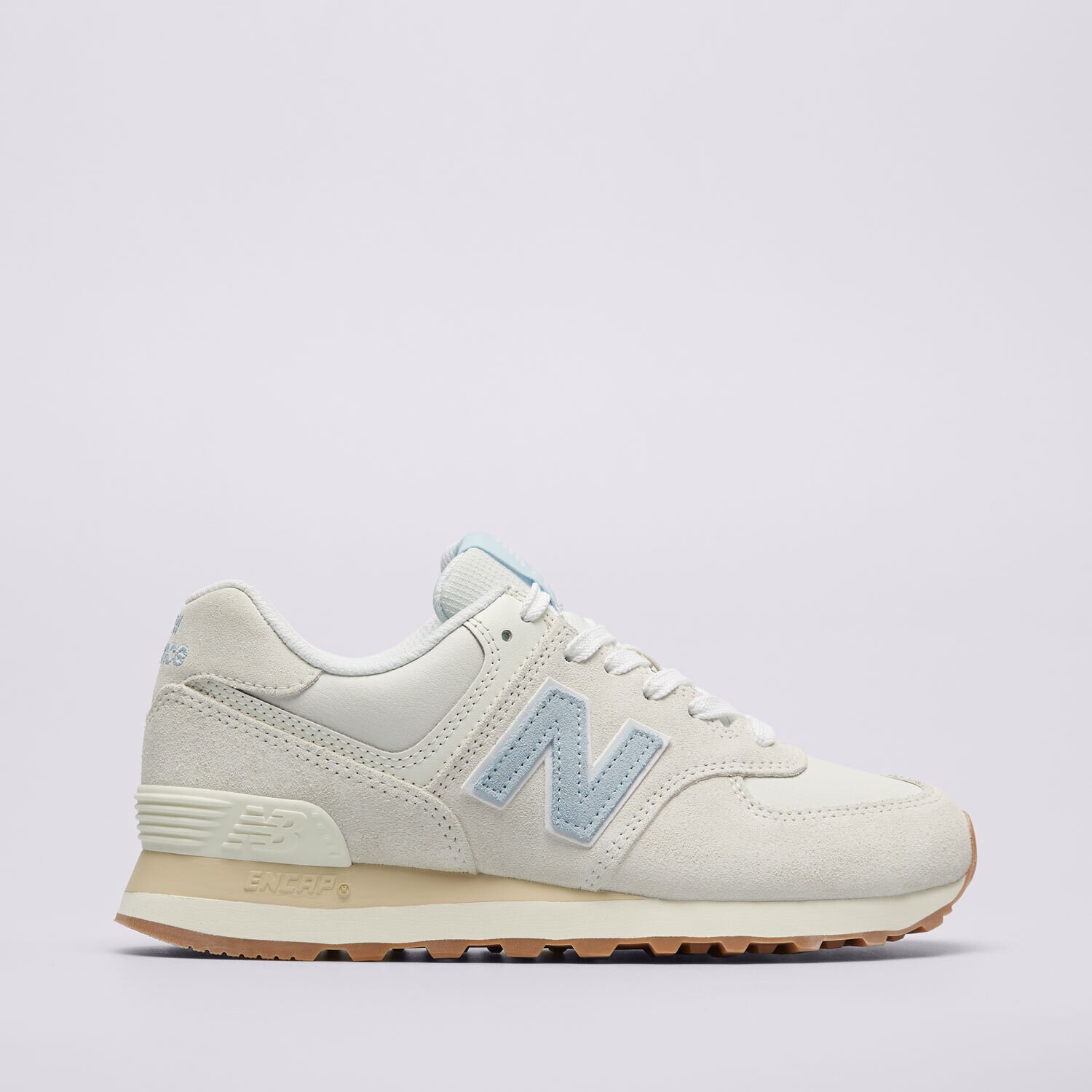 Buty sneakersy damskie NEW BALANCE 574 WL574QA2 KREMOWY