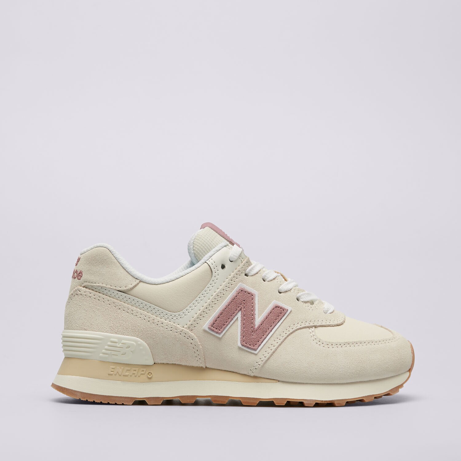 Buty sneakersy damskie NEW BALANCE 574  WL574QC2 BEŻOWY