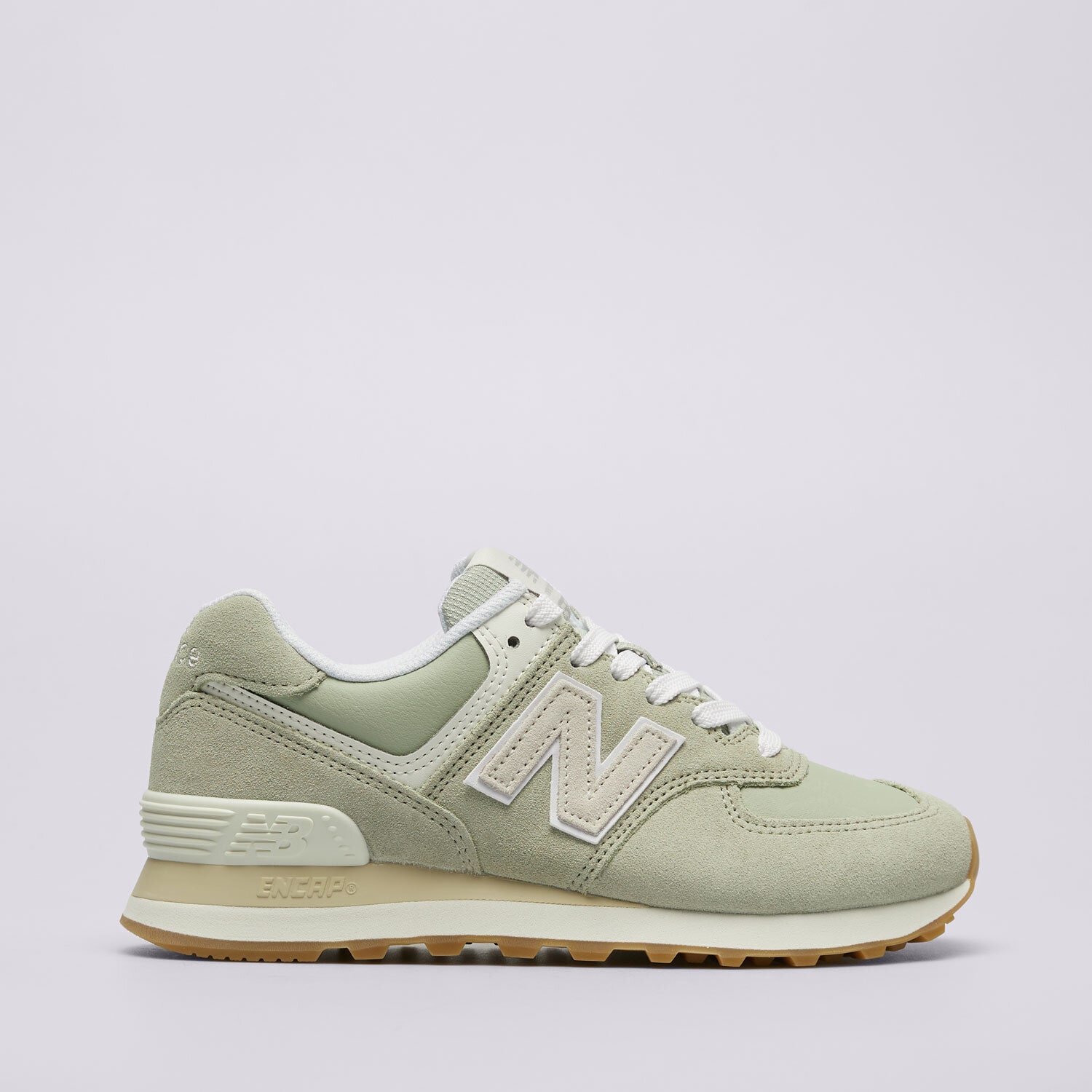 Buty sneakersy damskie NEW BALANCE 574  WL574QD2 ZIELONY