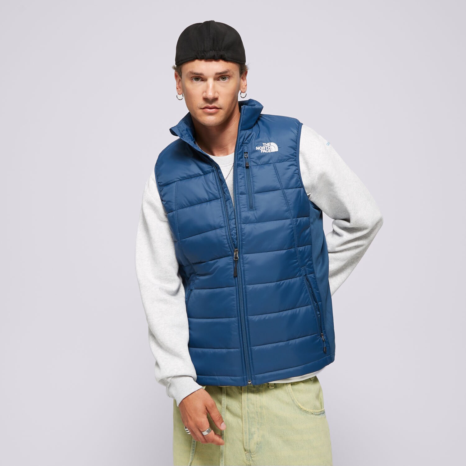 Bezrękawniki męskie sportowe THE NORTH FACE BEZRĘKAWNIK NEW LT GILET BWT NF0A5IMVN4L1 NIEBIESKI