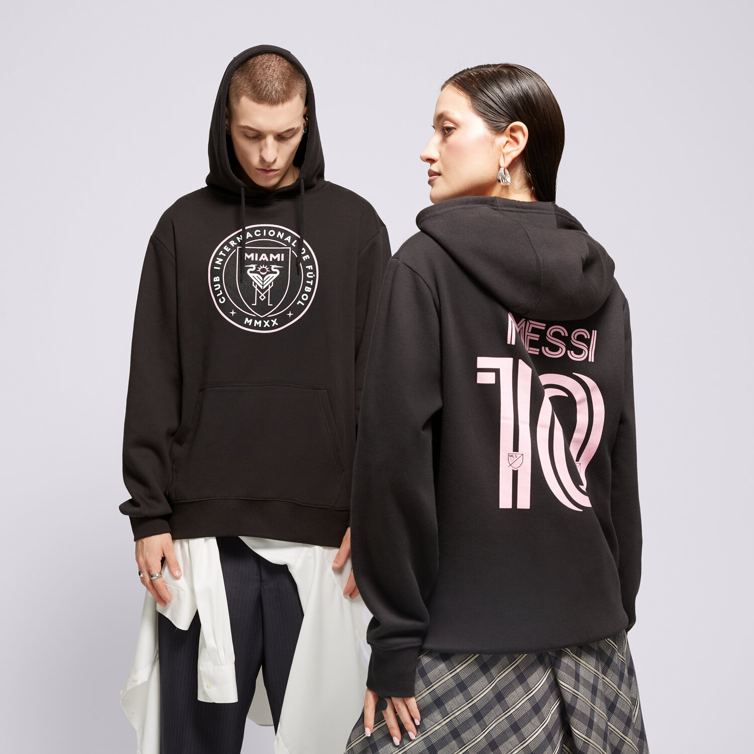 Bluza męska FANATICS BLUZA Z KAPTUREM MLS AUTHENTIC STACK NAME AND NUMBE 1311M-BLK-5LM-KT2MLS CZARNY
