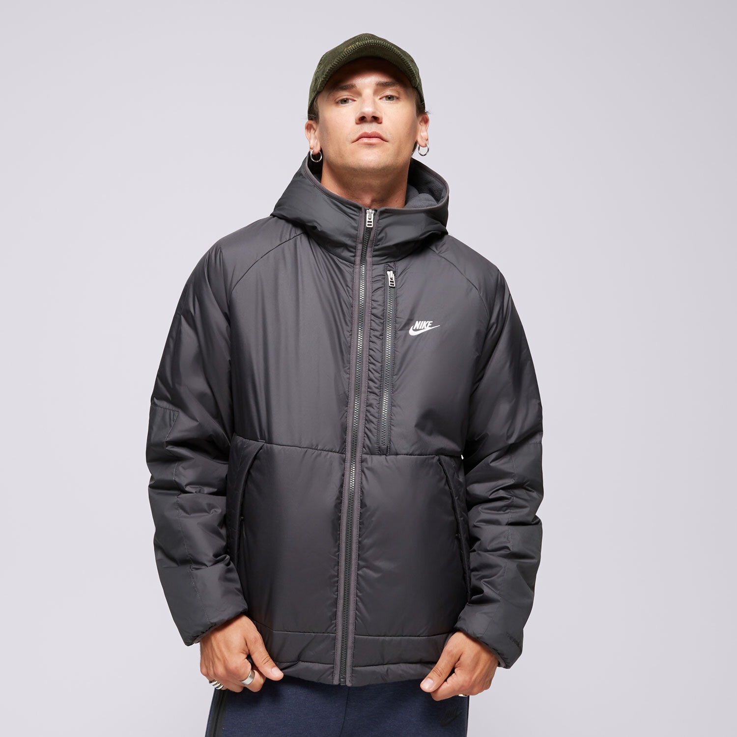 Kurtka zimowa męska NIKE KURTKA M NSW TF RPL LEGACY HD DX2038-070 CZARNY