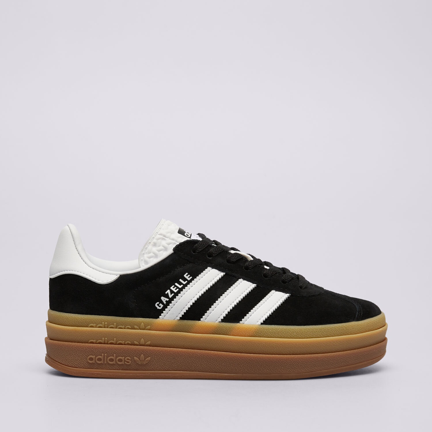 Buty sneakersy damskie ADIDAS GAZELLE BOLD W IE0876 CZARNY