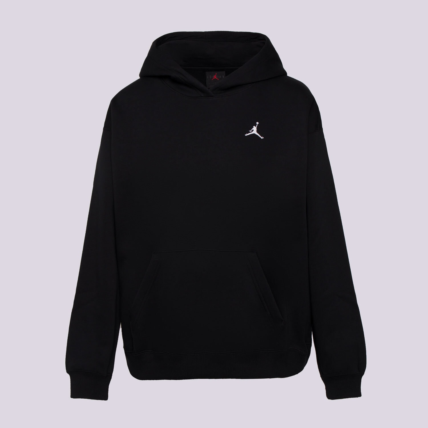 Bluza damska BLUZA Z KAPTUREM W JORDAN BRKLN FLC PO 24 FV7071-010 CZARNY