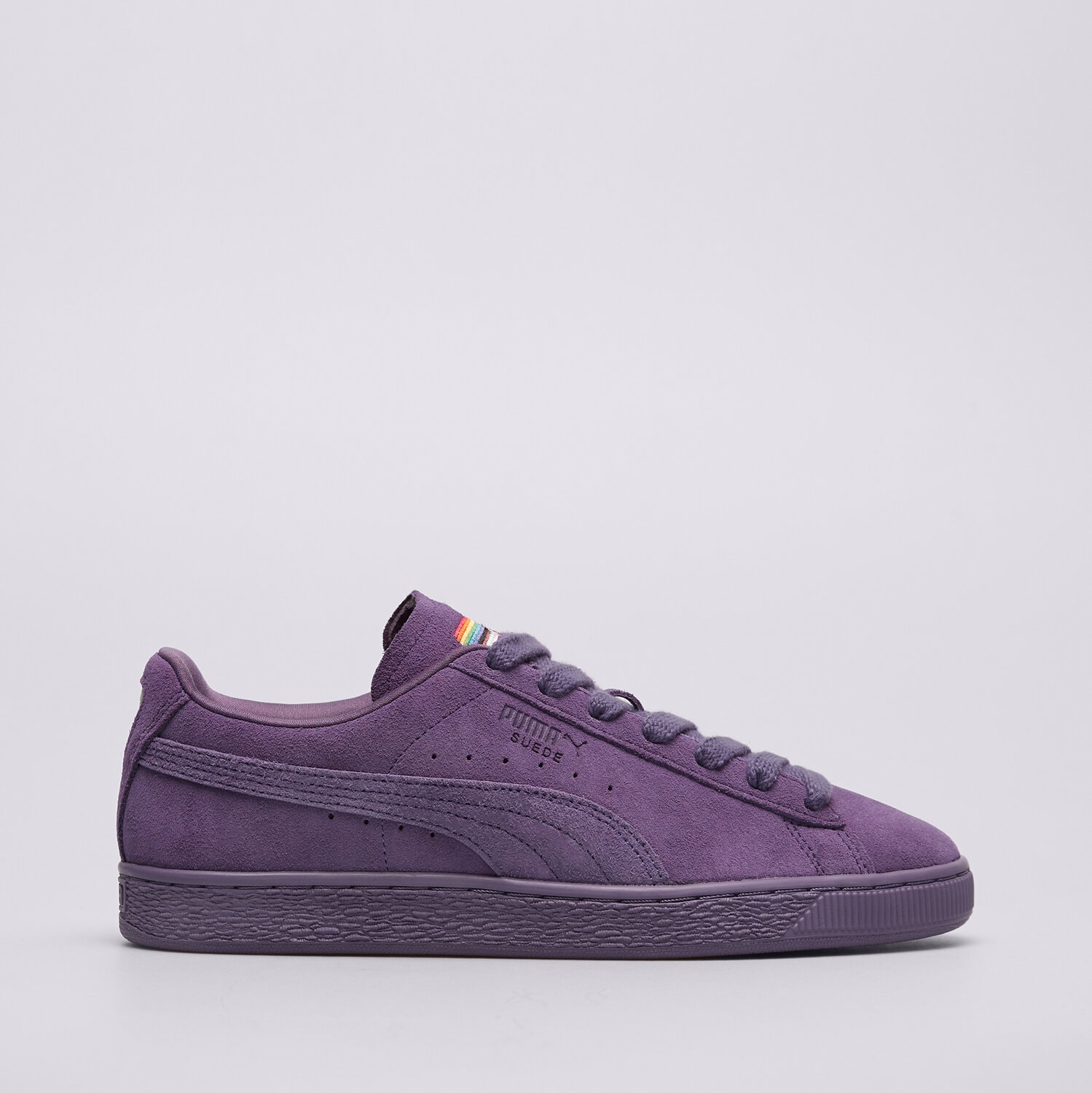 Buty sneakersy męskie PUMA SUEDE 39583001 FIOLETOWY