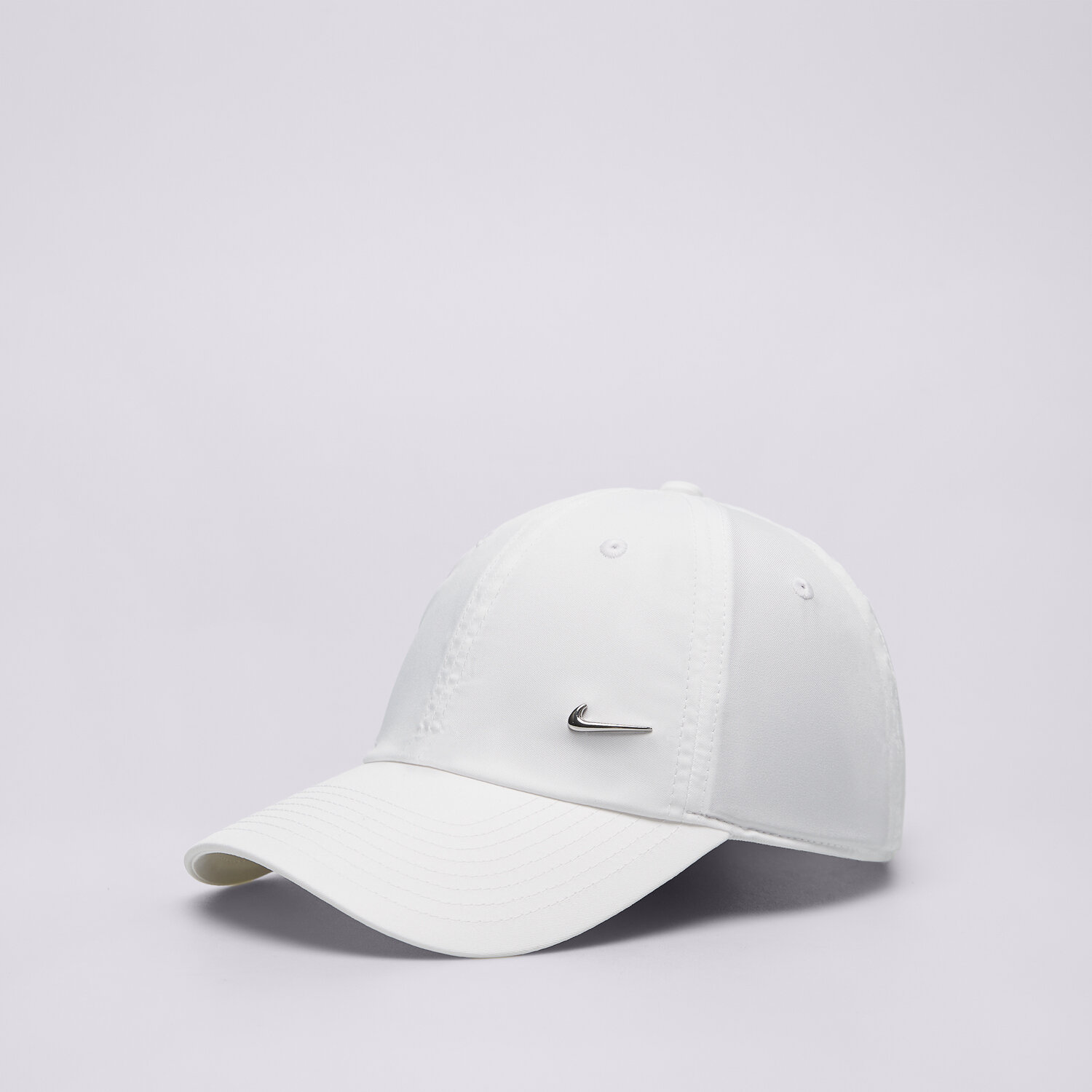 Czapka z daszkiem dla dzieci NIKE CZAPKA U NK DF CLUB CAP U CB MTSWSH L FB5372-100 BIAŁY