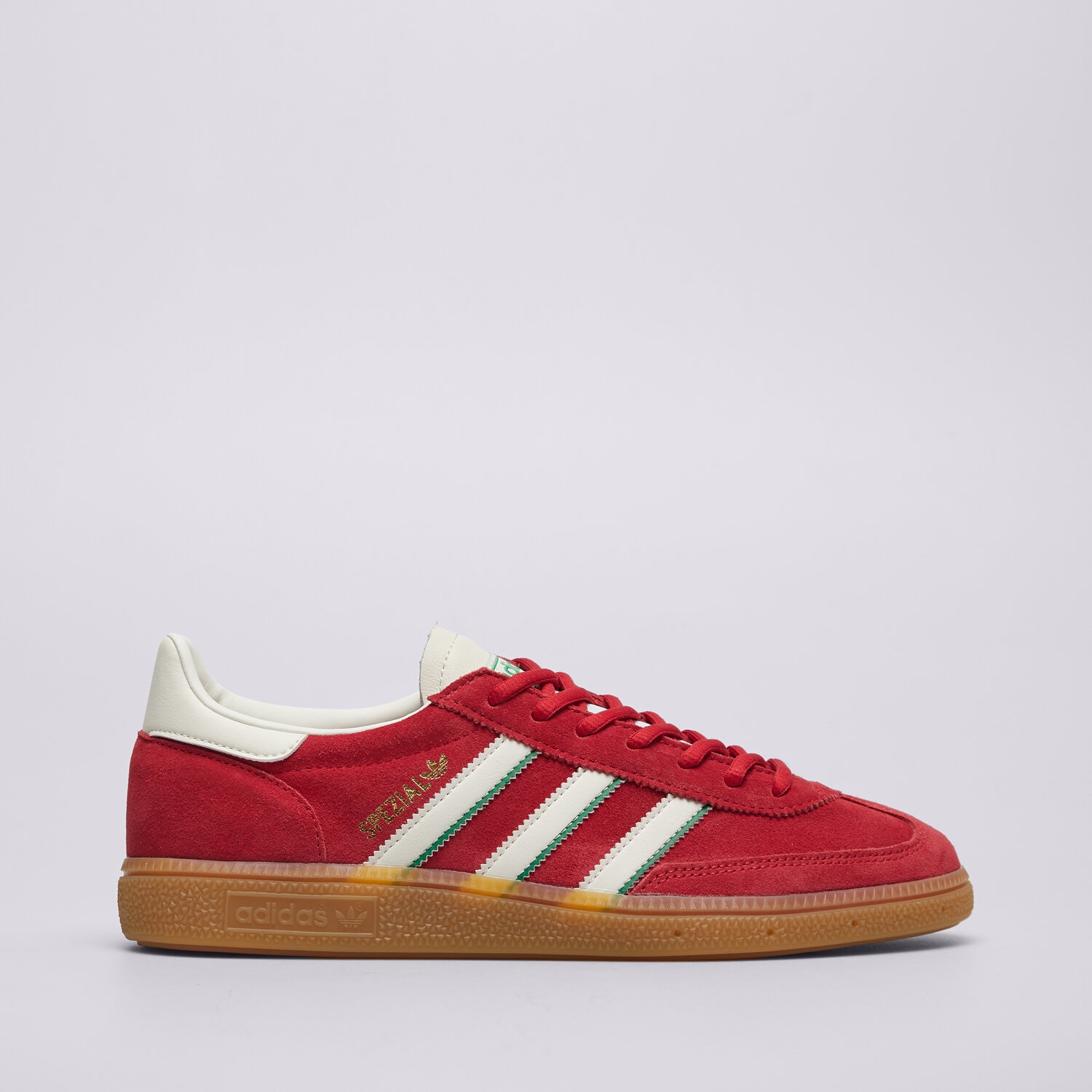Buty sneakersy męskie ADIDAS HANDBALL SPEZIAL IF9531 CZERWONY