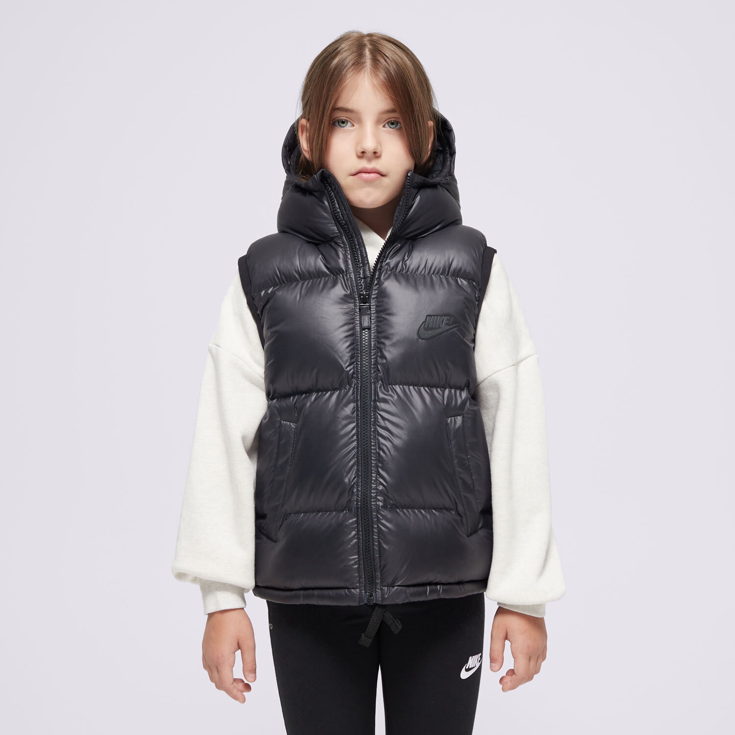 NIKE BEZRĘKAWNIK K NSW TF RPL HGH SYNFL VEST UL UNISEX FD2844-011 CZARNY